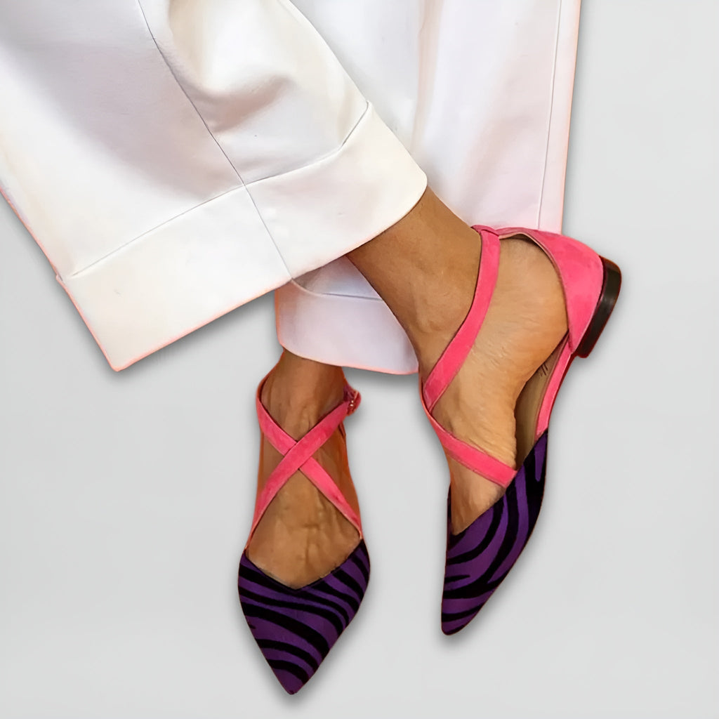 Fenna™ - Strap Ballet Flats