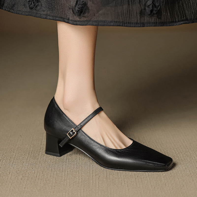 Lévana Genuine Leather Heels