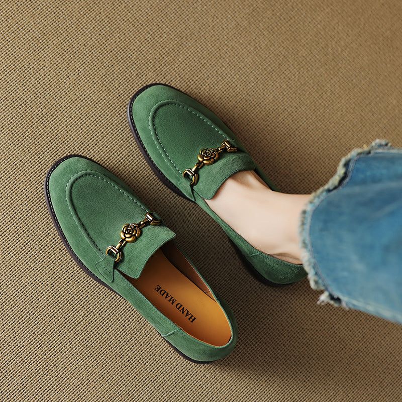 Émile Genuine Suede Loafers