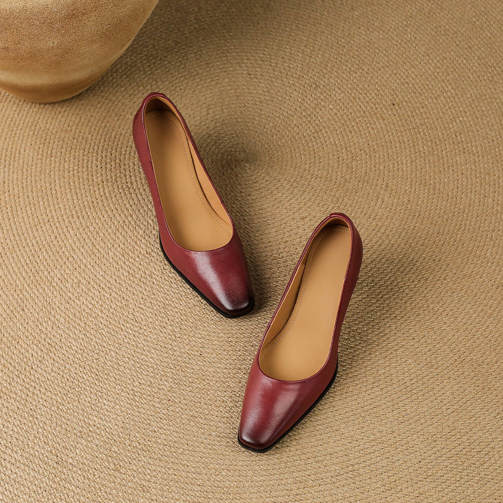 Marla Genuine Leather Heels