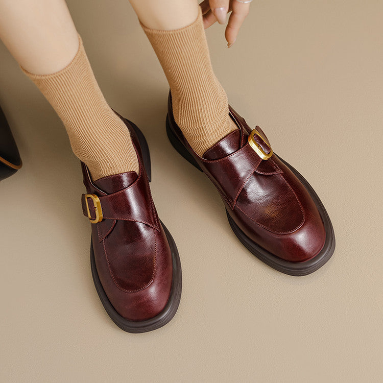 Vellé Genuine Leather Loafers