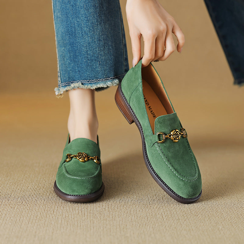 Émile Genuine Suede Loafers