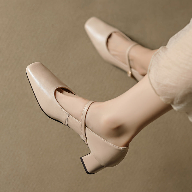 Lévana Genuine Leather Heels