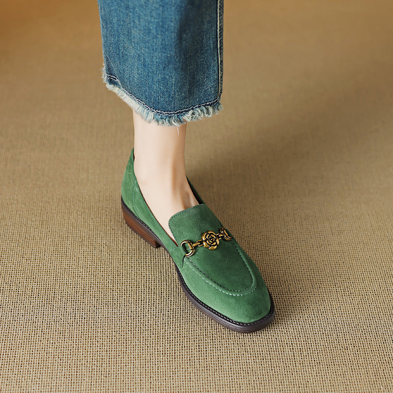Émile Genuine Suede Loafers