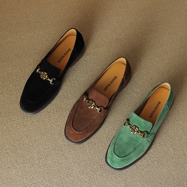 Émile Genuine Suede Loafers