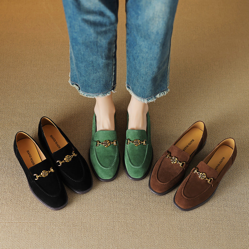Émile Genuine Suede Loafers