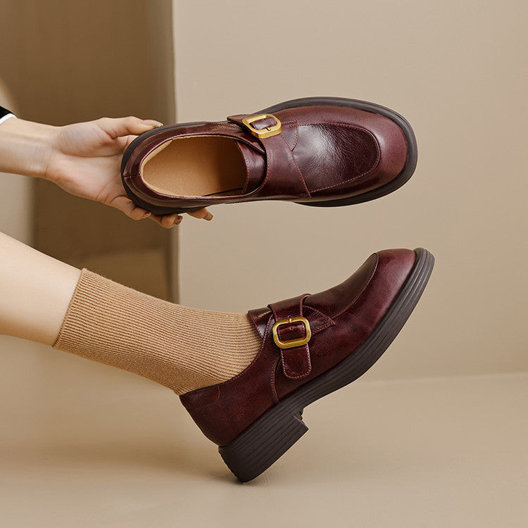 Vellé Genuine Leather Loafers