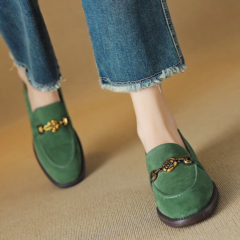 Émile Genuine Suede Loafers