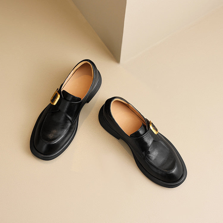 Vellé Genuine Leather Loafers