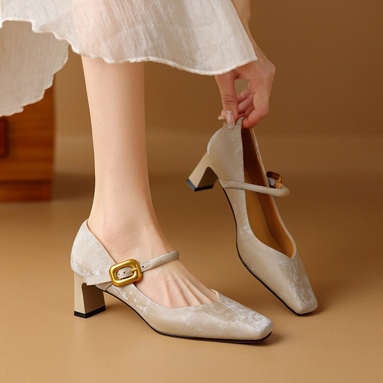 Nara Genuine Leather Heels