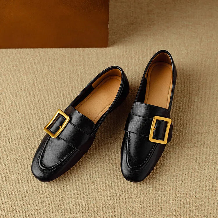 Lara Genuine Leather Loafers