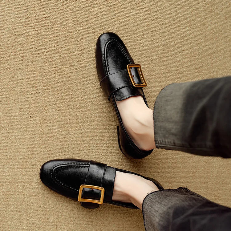 Lara Genuine Leather Loafers