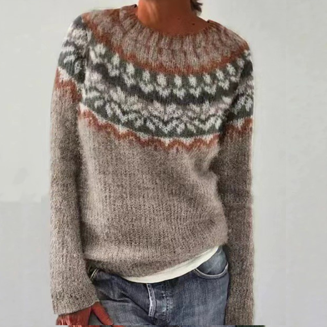 Chloe | Cozy Retro-Sweater