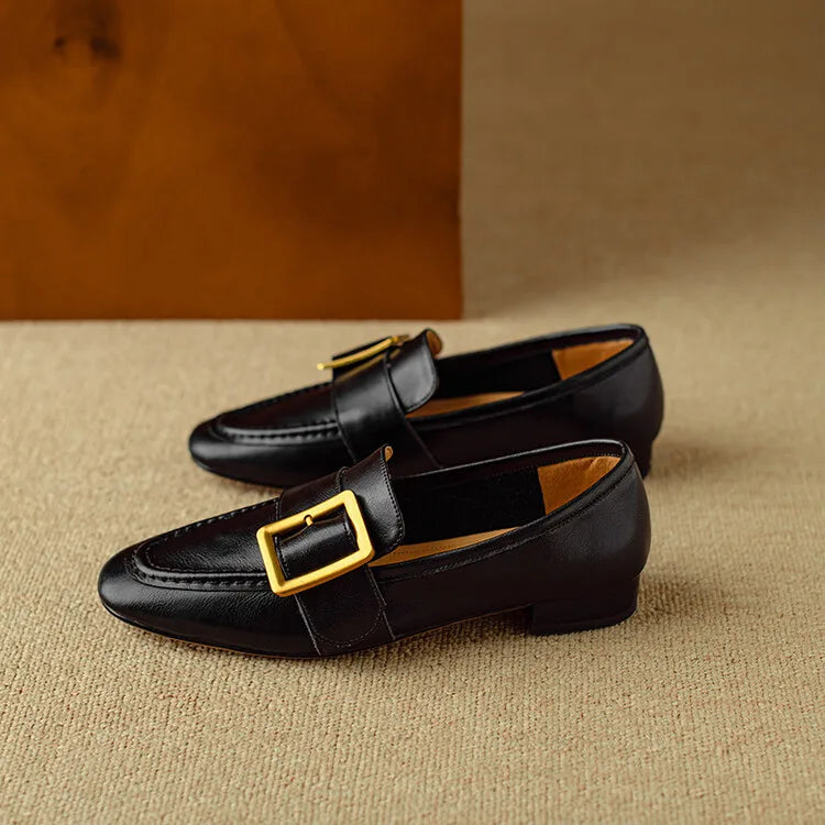 Lara Genuine Leather Loafers